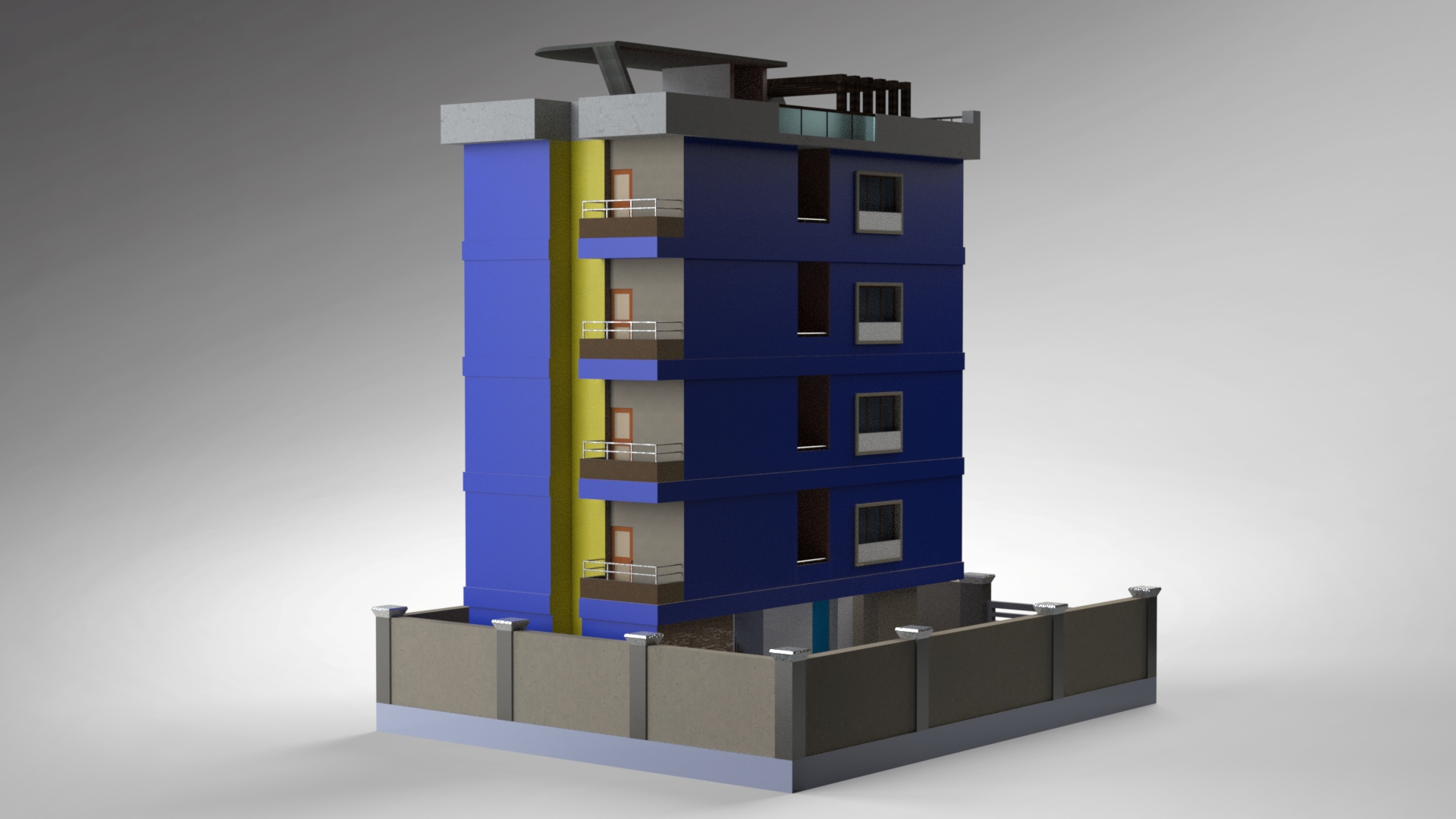 住宅建筑模型